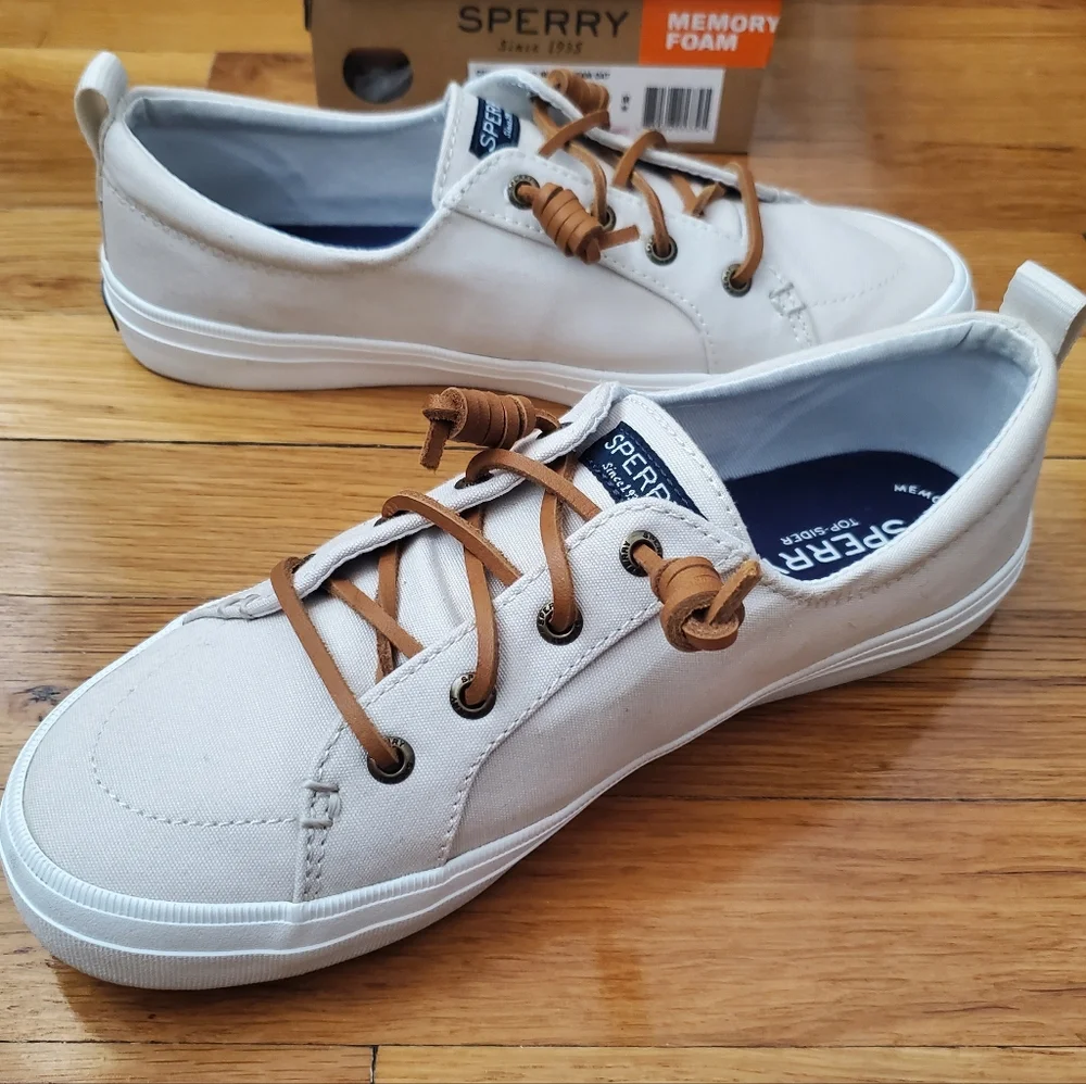 Sperry Womens Crest Vibe Canvas Sneakers Size 7.5 - Picture 11 of 13